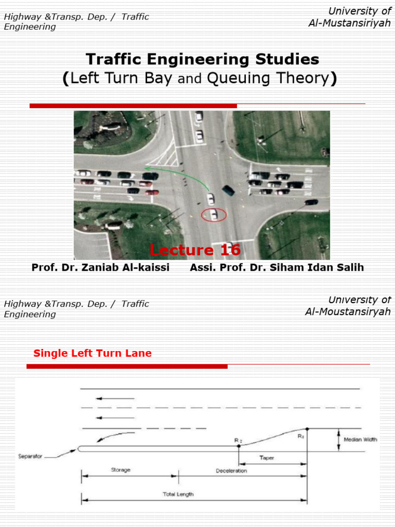 Understanding Traffic Intensity in Queuing | PDF | Traffic | Transport ...