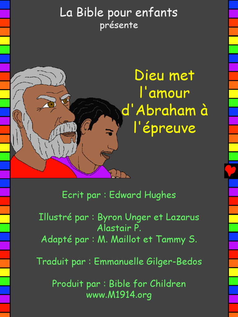 L'épreuve de foi d'Abraham | PDF | Abraham | Isaac