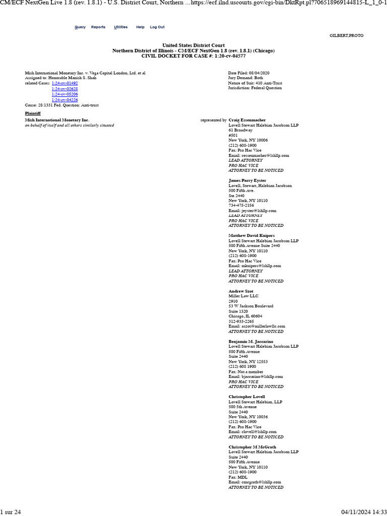 SDNY CM ECF NEXTGEN VERSION 1 8 5 visual data 8