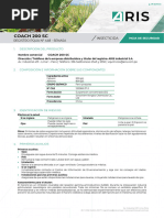 Ficha Tecnica Magister 200sc | PDF | Agua | Insecticida