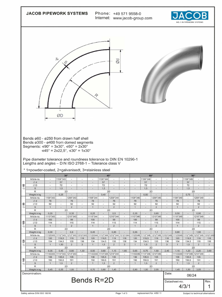 Bends R 4D EN | PDF