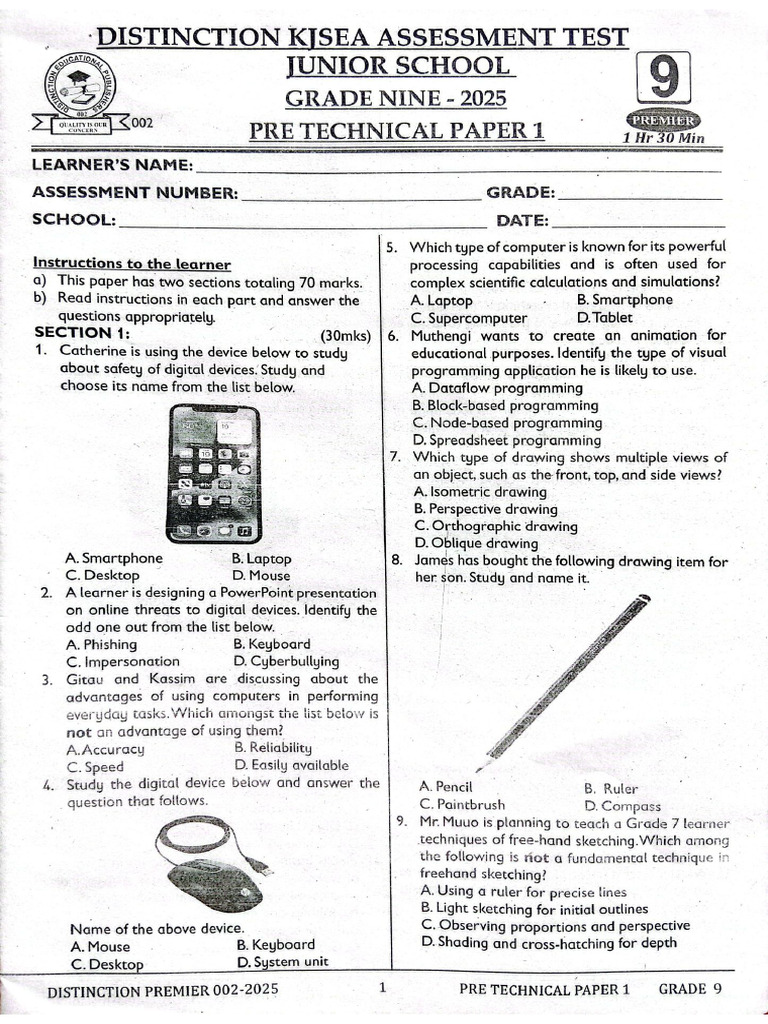 Pretechnical Studies | PDF