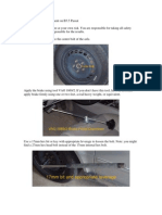 B5.5 Passat CV boot replacement procedure