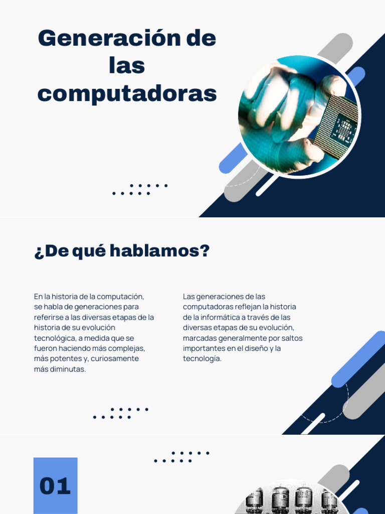 Evolución de las Generaciones de Computadoras | PDF | Hardware de la ...
