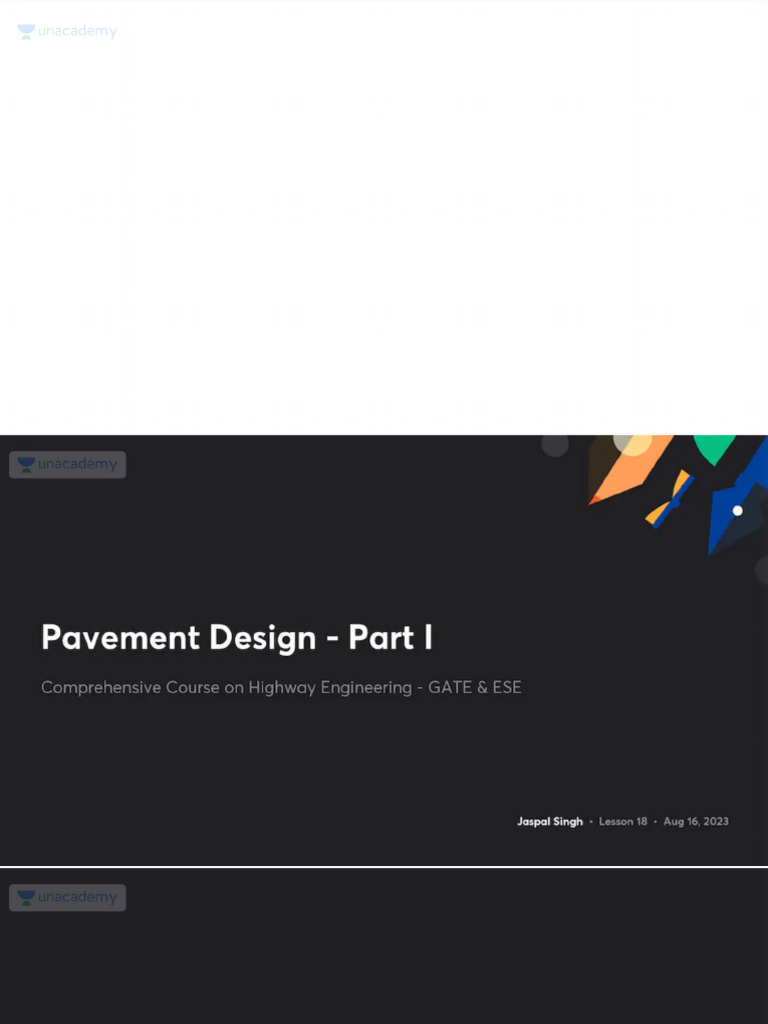 Pavement Design Part I With Anno | PDF