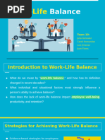 Work-Life Balance Strategies Presentation | PDF | Occupational Burnout ...