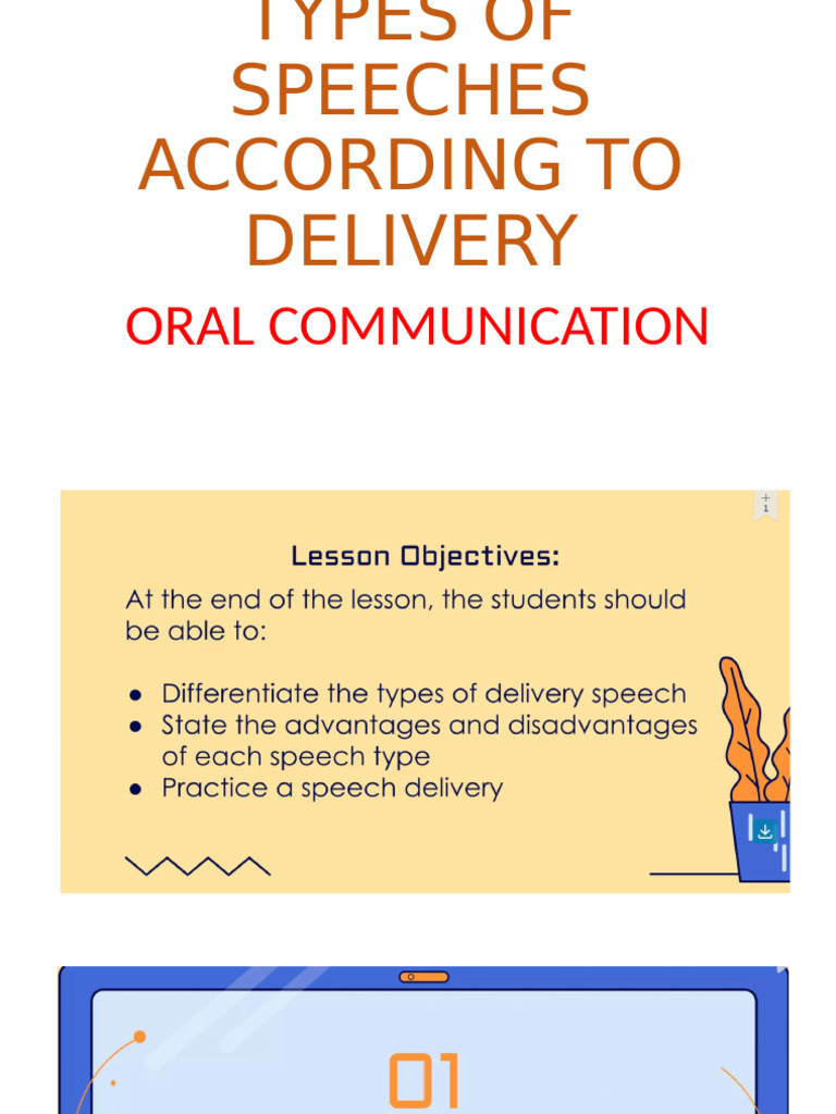 Typea of Speech Acts Accdg To Delivery | PDF