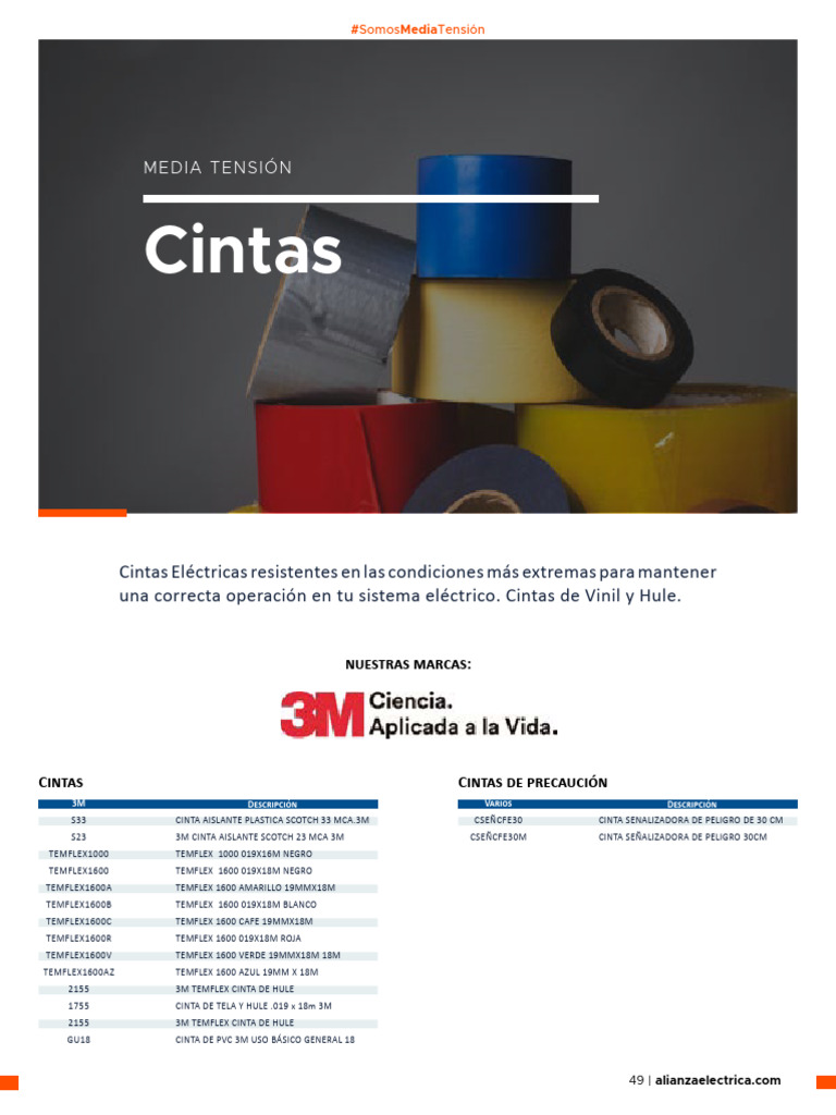 Cinta Aislante Temflex 1600 Negra | PDF