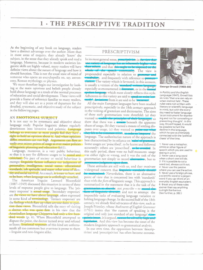 Prescriptive Tradition - 1 | PDF