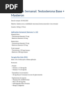Ciclo de Durateston e Masteron: Guia Completo | PDF | Testosterona ...