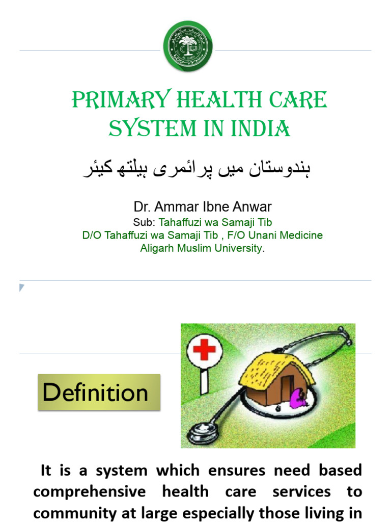 Overview of India's Primary Health Care System | PDF | Gynaecology ...