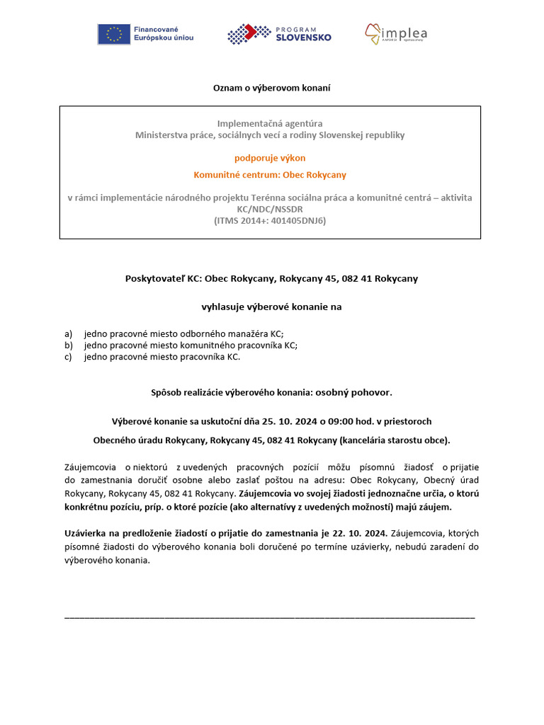VK-Obec-Rokycany-KC | PDF