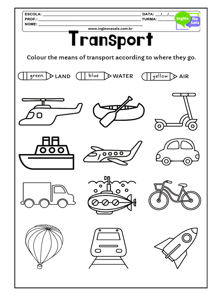 Color Transport by Destination | PDF