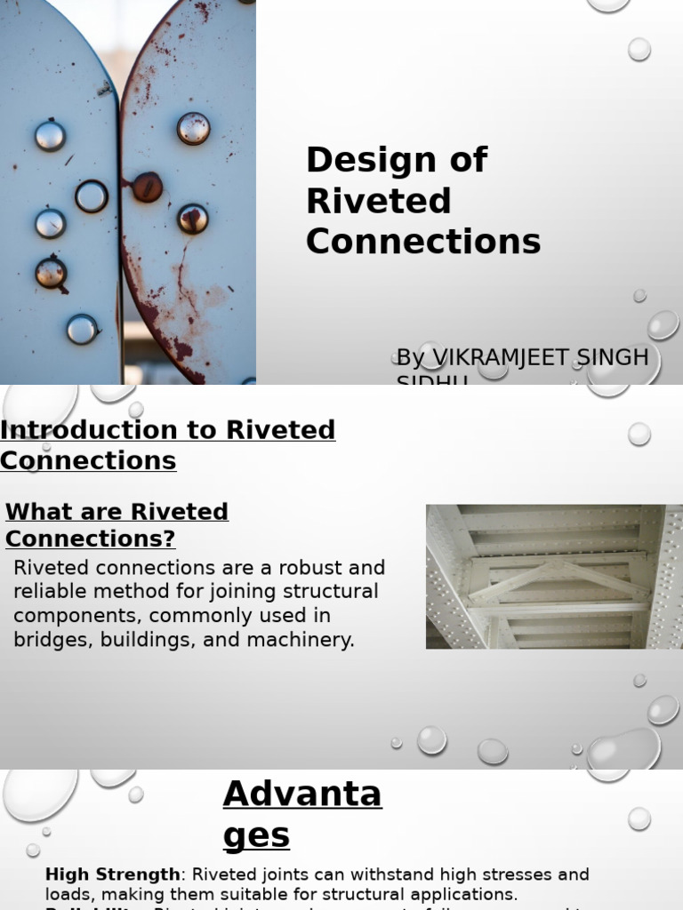 Design Guide for Riveted Connections | PDF | Rivet | Stress (Mechanics)