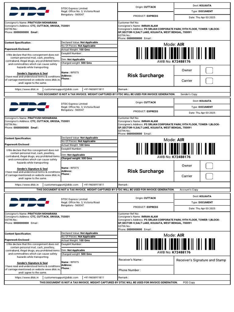 Print External Shipping Label | PDF | Mail