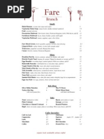 Download Fare Brunch Menu by Fare Restaurant SN85657121 doc pdf