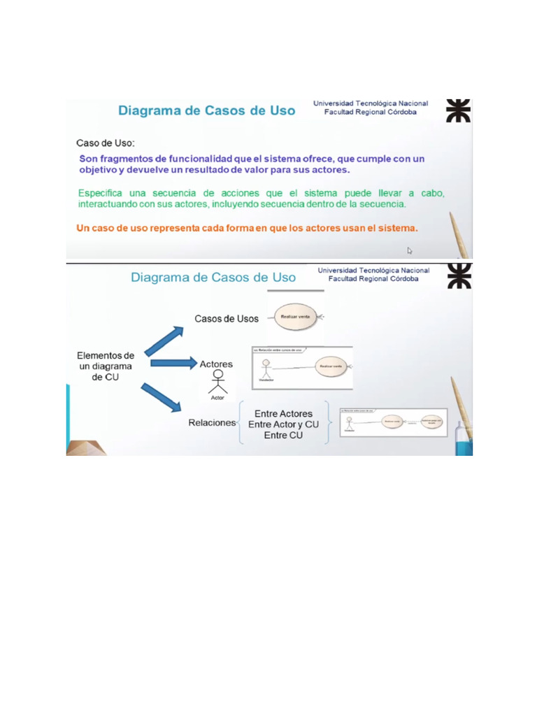 Elementos del Diagrama de Casos de Uso | PDF | Caso de uso | Ingeniería ...
