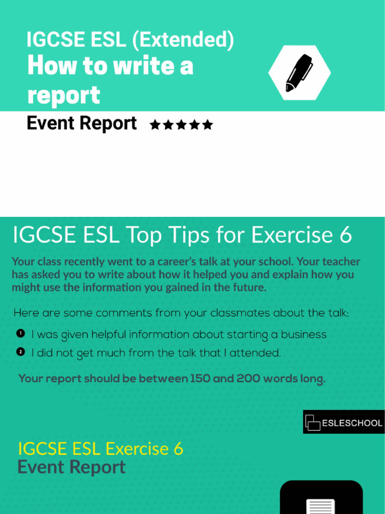 How To Write A Report | PDF