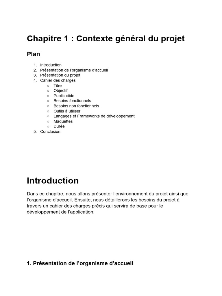 Contexte général du projet CNFTrack | PDF | Internet des objets ...