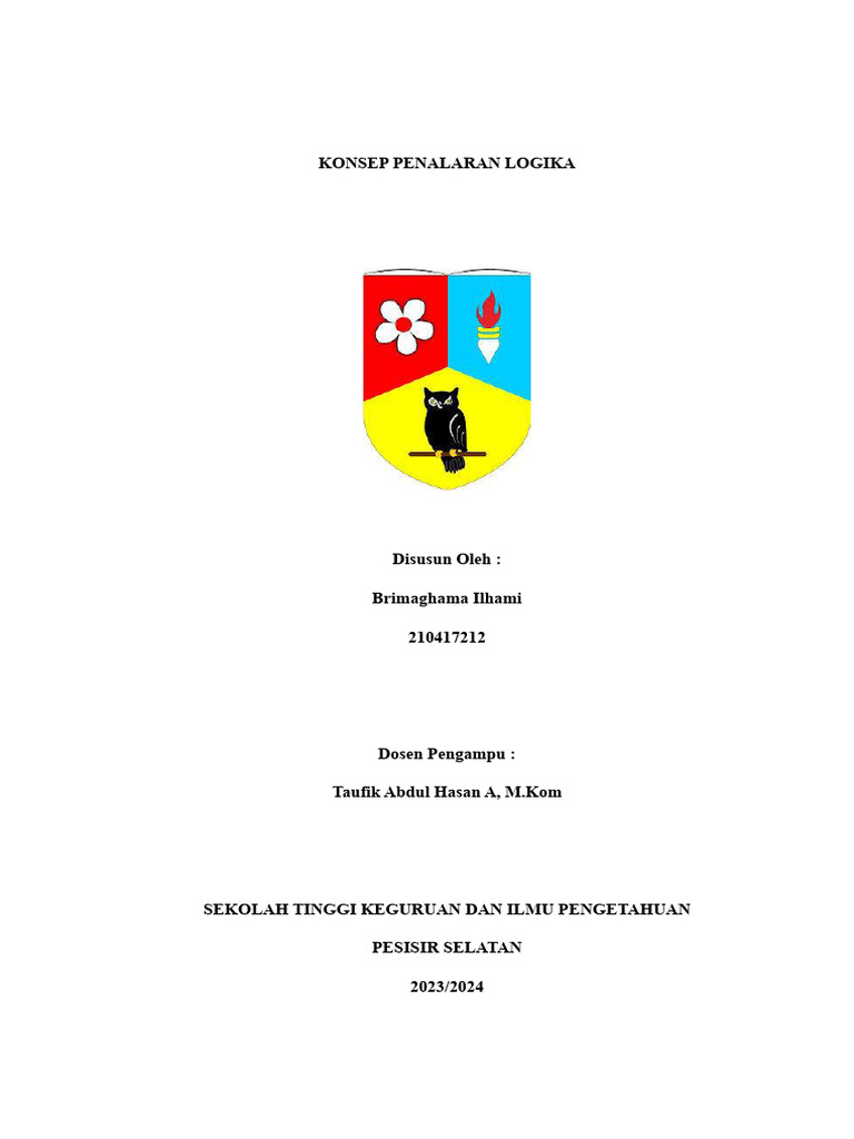 Konsep Penalaran Logika dalam AI | PDF