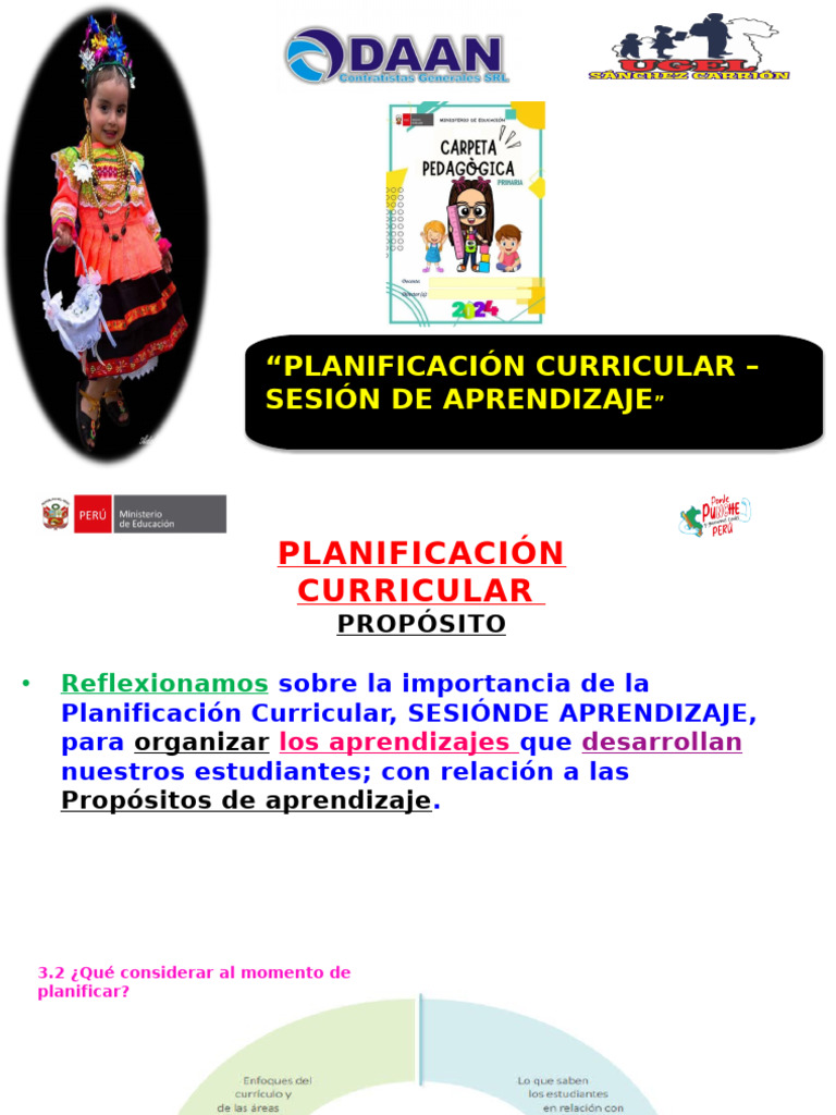 Planificación Curricular y Aprendizaje | PDF | Aprendizaje | Plan de ...
