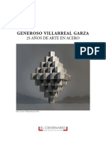 Material de Investigación: "Generoso Villarreal Garza - 25 Años de Arte en Acero"