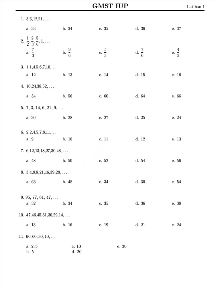 Latihan 1 | PDF