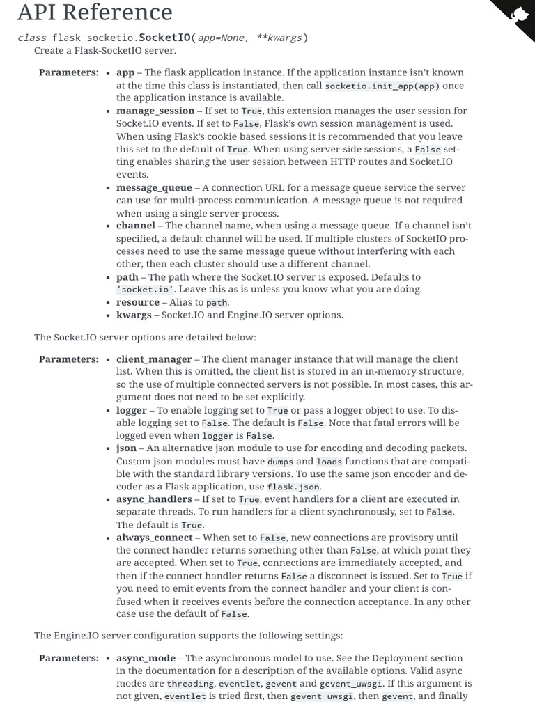 APIReference Flask SocketIOdocumentation - 1737521229223 | PDF | Http ...