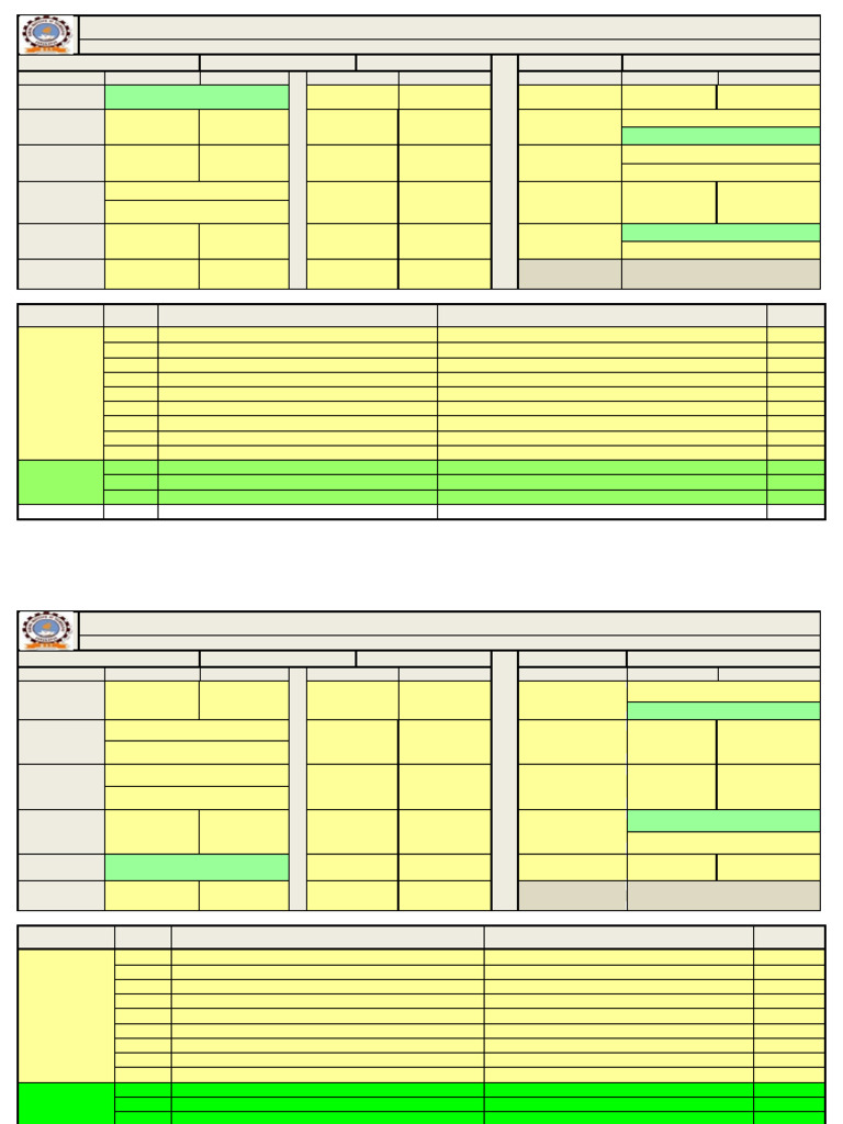 2024-25 CS Allied Class Timetable | PDF | Programming Paradigms ...