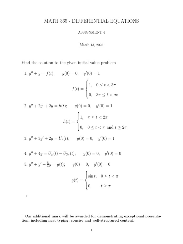 Assignment 4 | PDF