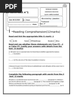 Reading Activity - Neil Gaiman - Don't Ask Jack | PDF