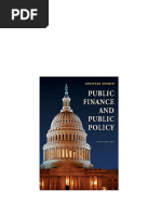 Public Finance and Public Policy 7th Edition PDF | PDF