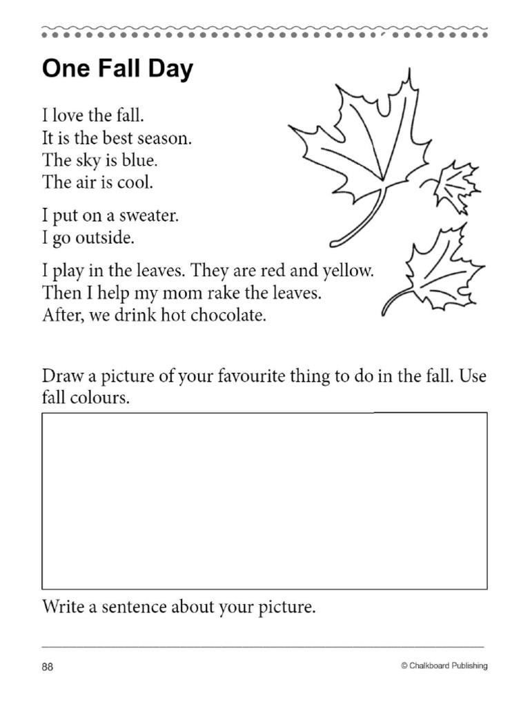 One Fall Day | PDF