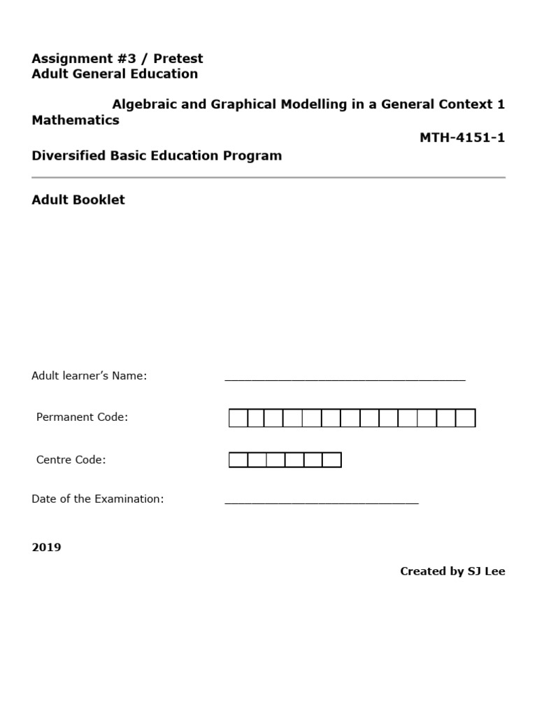 MTH-4151 Assignment #3 Overview | PDF | Function (Mathematics) | Algebra