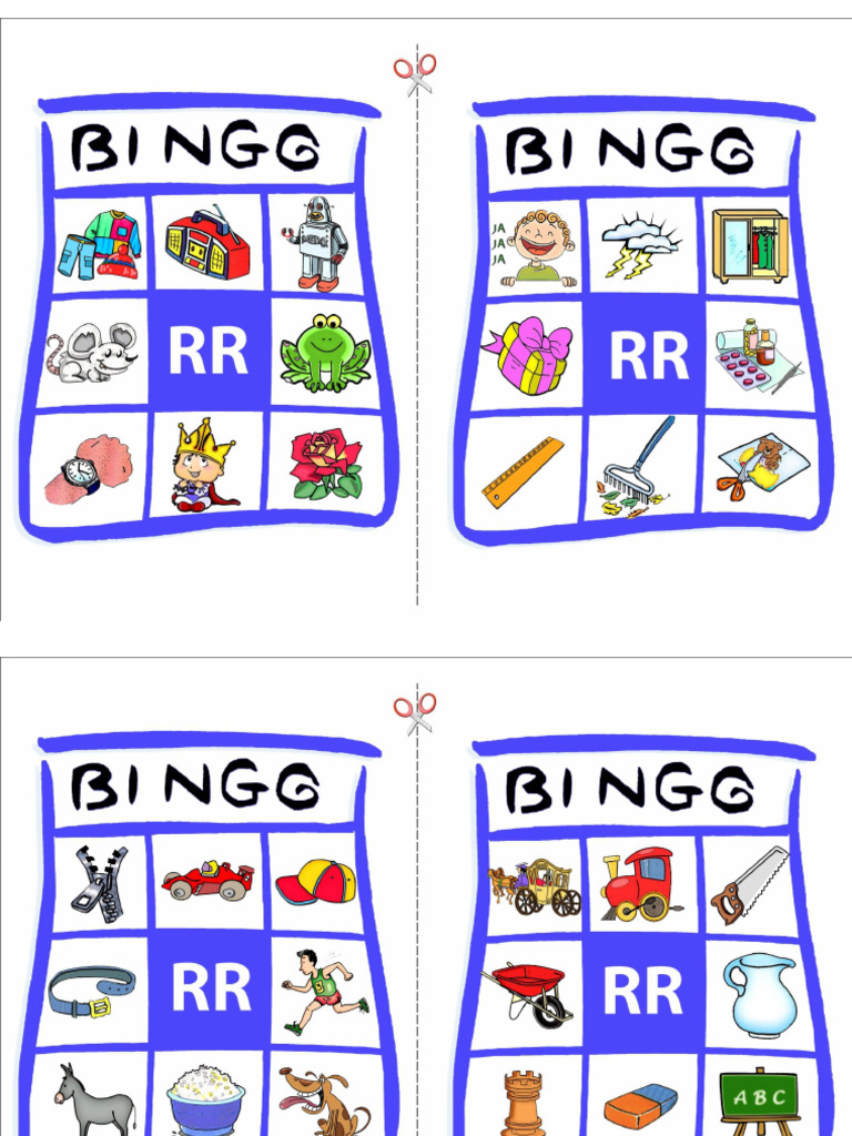 1 - Juego Bingo RR | PDF