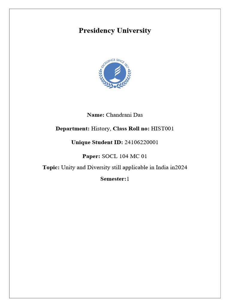 MC C1 Internal Assignment | PDF | Multiculturalism | Violence