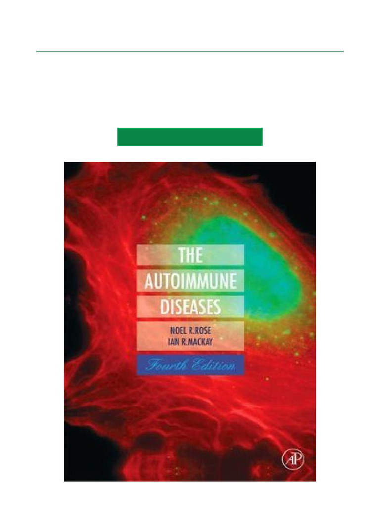 The Autoimmune Diseases, 4th Edition | PDF | T Cell | Immune Tolerance