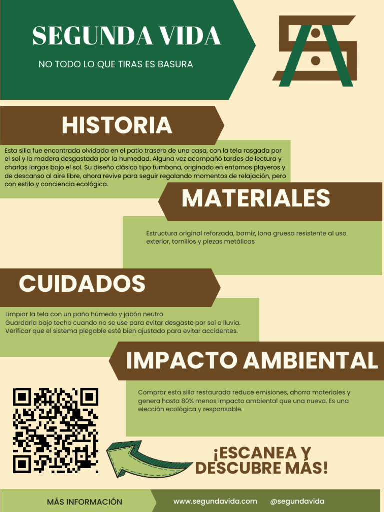 Green and Beige Modern Minimalist Illustrative Reduce Reuse Recycle ...