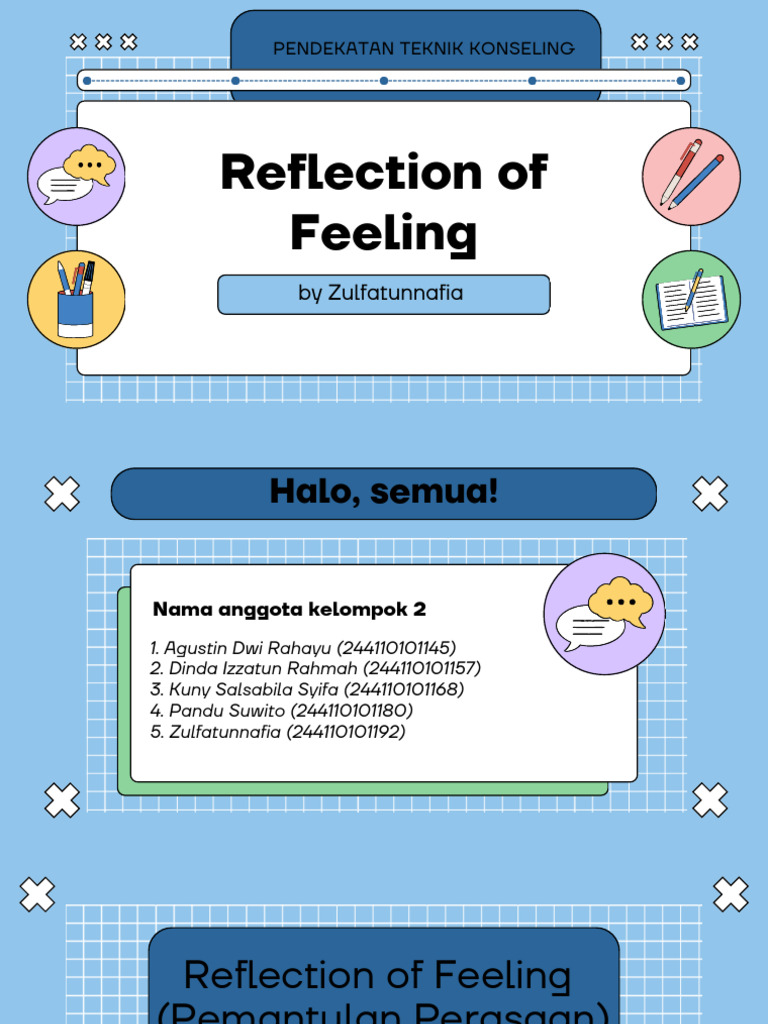 Teknik Reflection of Feeling dalam Konseling | PDF
