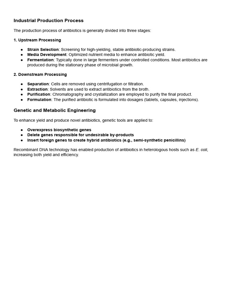 Industrial Production Process | PDF