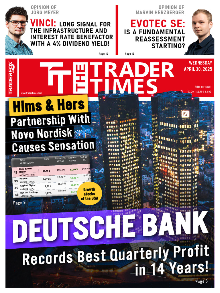 The Trader Times - Issue 79 April 30 2025 | PDF | Banks | Investing