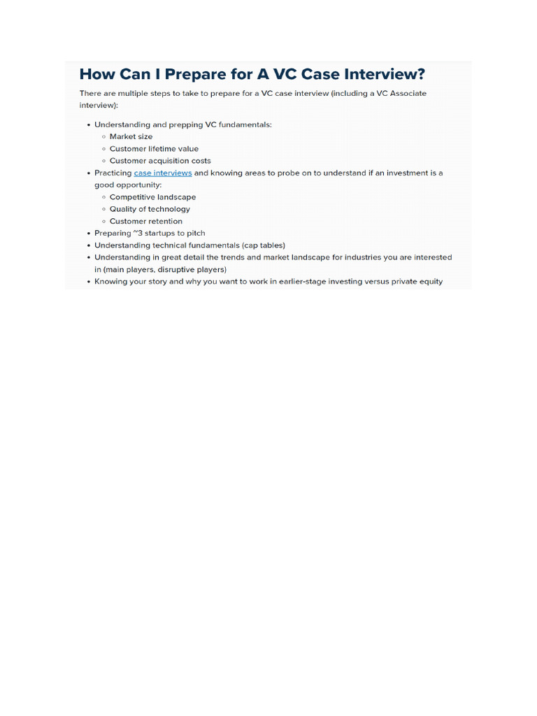Basic Case Study Questions | PDF