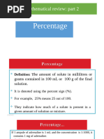 Alligation Math Practice for Pharmacy | PDF