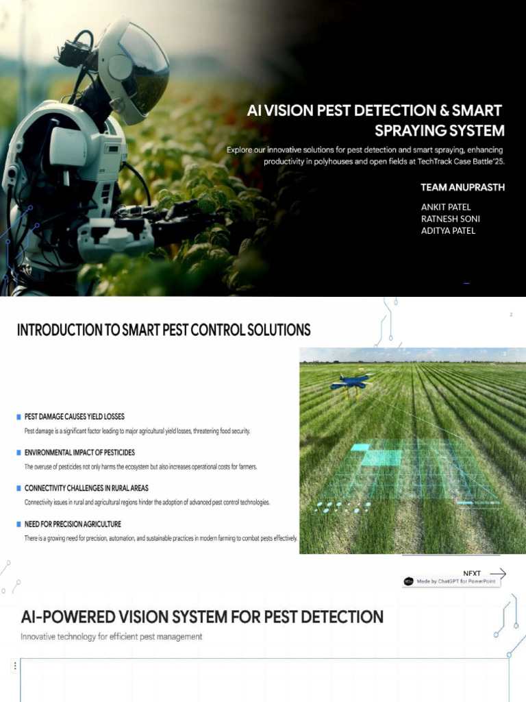 AI-Powered Pest Detection System | PDF | Agriculture | Pesticide