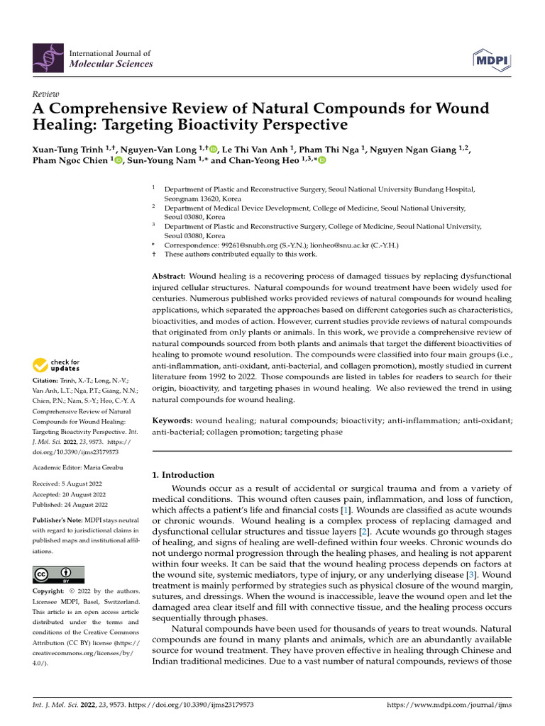 Stages of Wound Heeling PDF | PDF | Extracellular Matrix | Wound Healing
