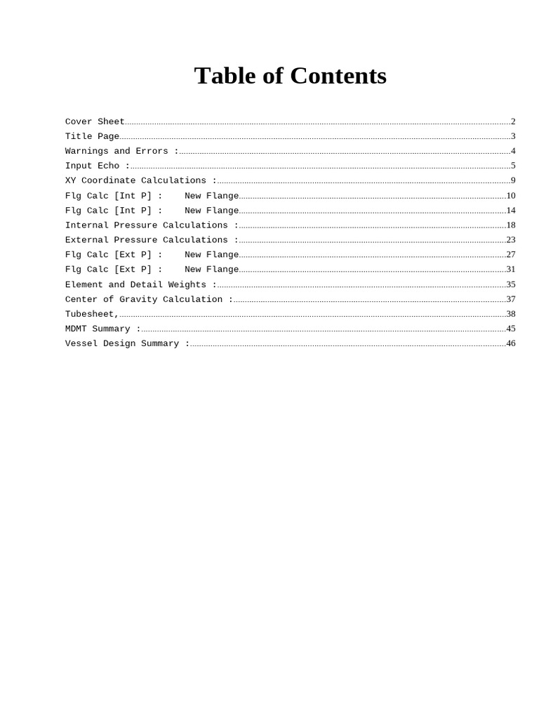 ASME Vessel Design Calculations | PDF | Screw | Continuum Mechanics
