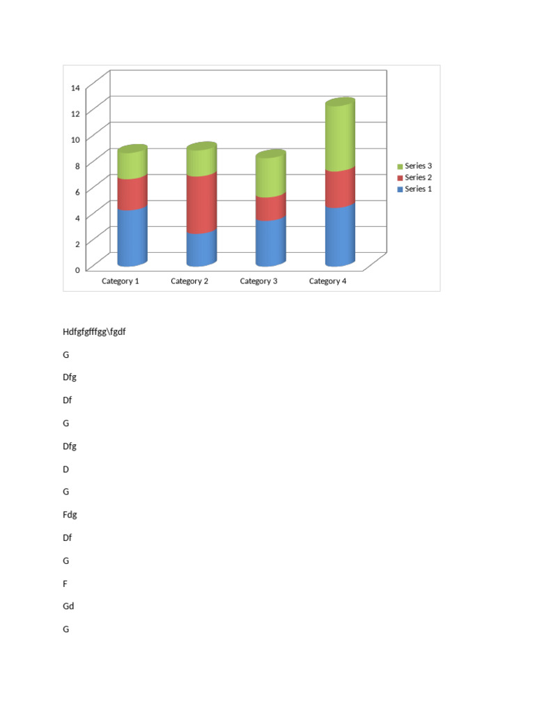 Data Series Comparison Chart | PDF