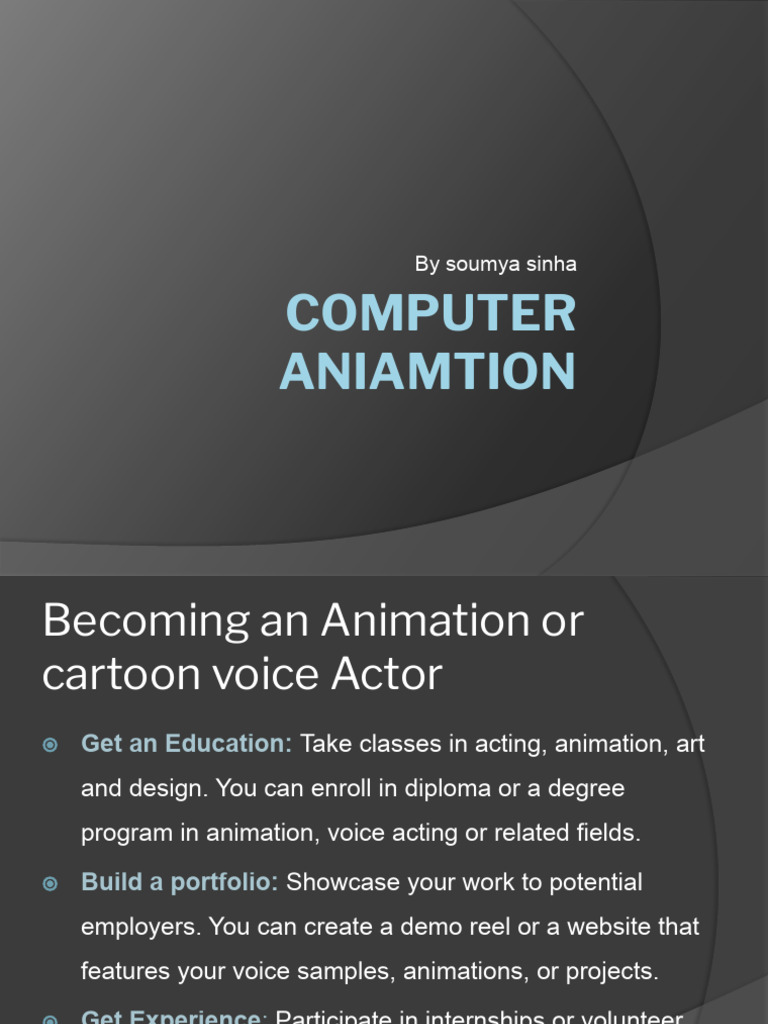 Computer Aniamtion - pptx4 | PDF