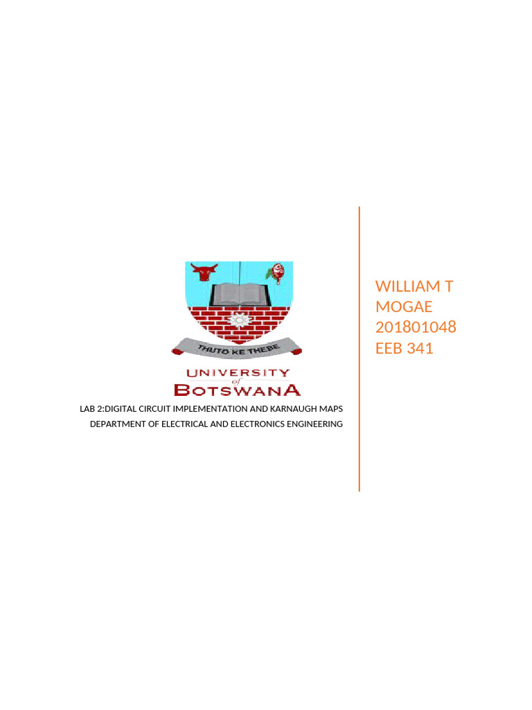 Karnaugh Maps for Logic Minimization | PDF | Mathematical Logic ...