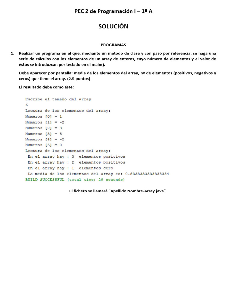 Solución Práctica | PDF | Constructor (Programación Orientada a Objetos ...